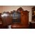 Trumeau Olandese del XVIII secolo stile Chippendale in legno di Noce