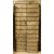 PTCR511 - Portoncino rustico in legno chiodato, misure cm L 92 x H 204  