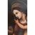 DIPINTO A OLIO SU TAVOLA MADONNA CON GESU’ E GIOVANNI FINE XVI SECOLO 