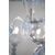 Lampadario in vetro di Murano anni '50, con 12 luci