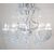 Lampadario in vetro di Murano anni '50, con 12 luci