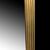 Large mirror of 700, lacquered and gilded     