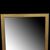 Large mirror of 700, lacquered and gilded     