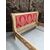 Bed in carved lacquered and gilded wood     
