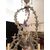 Large Murano glass chandelier with 12 lights     