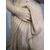 White marble statue with base, depicting Venus     