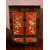 Credenzino piccolo cabinet cinese riccamente decorato motivo floreale