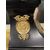 Cristo in bronzo su croce in legno ebanizzato 