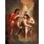 Oil painting on canvas, raff: Baptism of Christ: epoch: first half of the 700     