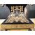 Cristo in bronzo su croce in legno ebanizzato 