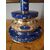 Lapis lazuli and silver lamp     