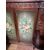 English 4-door sideboard with two painted panels     