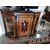 Credenza a tre ante in radica di tuja e legno ebanizzato.