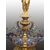 Coppia di candelabri - Bronzo dorato, Smalto cloisonné - XIX secolo