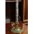 Table lamp in glass and bronze 20th century     