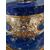 Lapis lazuli and silver lamp     