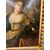 XVIII Secolo Dipinto olio su tela Raffigurante Allegoria della Musica 
