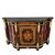 XIX secolo, Napoleone III, Antica Servante in legno intarsiata, Bronzo dorato