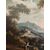 Scipione Cignaroli ( 1690 - 1766 ) , dipinto paesaggio con figure