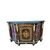 XIX secolo, Napoleone III, Antica Servante in legno intarsiata, Bronzo dorato
