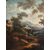 Scipione Cignaroli ( 1690 - 1766 ) , dipinto paesaggio con figure
