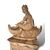 XX Secolo, Scultura in marmo con base in marmo policromo