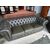 Salotto Chesterfield divano + coppia di poltrone