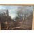 Bartolomeo Pedon (Venezia 1665 - 1732) - Paesaggio con rovine e figure con cornice coeva - '700