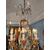 Lampadario in bronzo dorato e cristalli Baccarat  / con certificato Maison Baccarat