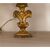 Vaso portapalme XVII secolo intagliato e meccato