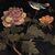Lacquered and painted chinoiserie side table from 20th century
