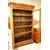 Antica grande libreria del 1800 due porte in noce e radica di noce stile Direttorio 