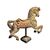 Grande cavallo in legno policromo 