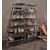 Eleganti Etagere Vintage in acciaio cromato: Stile e Funzionalità