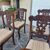 SET COMPLETO DI 6 SEDIE IN NOCE DELL’800