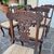 SET COMPLETO DI 6 SEDIE IN NOCE DELL’800