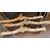 DARS648 - N. 3 mantovane laccate e dorate, mis cm L 190/170 x H 35 