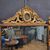 (2)Cornice Specchiera del 700 Luigi XVI con Cimasa Dorata Venezia