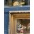 Olio su tavola raffigurante scena di vita quotidiana