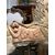 Grande cavallo in legno policromo 