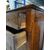 Credenza Impero in noce a mezza colonna con porte e due cassetti Francia