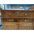 Credenza Impero in noce a mezza colonna con porte e due cassetti Francia