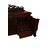 Antica grande credenza Stile Tudor del 1800 in legno di rovere con targhetta Cattedrale di Glasgow 