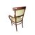 Antica Poltrona Thonet di inizio 1900 in legno di faggio tinto noce curvato 