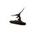 Scultura in bronzo art Decò "Albatros" di inizio 1900