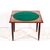 Tavolino da gioco francese stile Carlo X del 1800 in legno di mogano