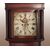 Orologio a colonna inglese stie Regency del 1800 con fasi lunari