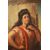 Grande Olio su tela Francese del XIX secolo Raffigurante "Zingara" Ritratto