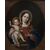 DIPINTO MADONNA CON BAMBINO META’ XVIII SECOLO