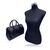 PIERRE CARDIN Borsa a Mano Vintage in Pelle Col. Nero M